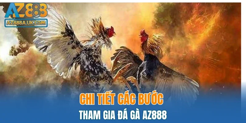 Chi tiết các bước tham gia cá cược đá gà tại AZ888